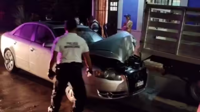 El conductor intentó huir pero fue detenido