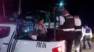 Los hechos ocurrieron a las 23:00 horas