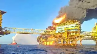  Alarman accidentes petroleros    en ciudad del Carmen 