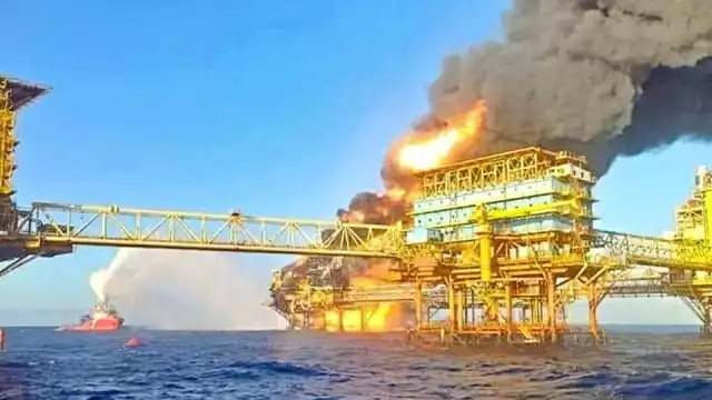 El 6 de abril se registró una explosión en Akal Bravo-1