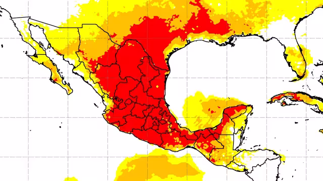 Las entidades de México que superarán los 48°C