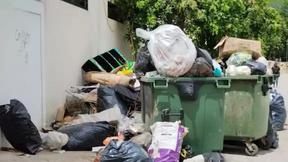 Así luce la basura acumulada en Villas del Sol, Solidaridad Así luce la basura acumulada en Villas del Sol, Solidaridad