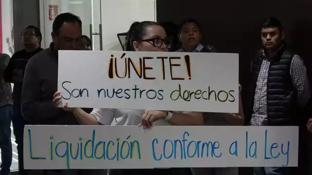 La protesta refleja el descontento de los trabajadores, quienes exigen una indemnización adecuada