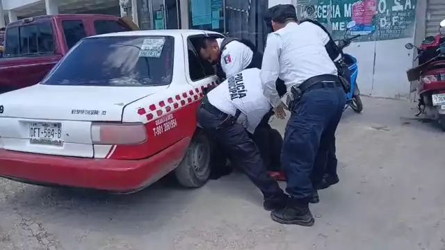 Policías detienen a franeleros en Escárcega por acosar a automovilistas