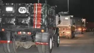 Volqueteros de Chetumal señalan uso de unidades irregulares por parte de la Sedena