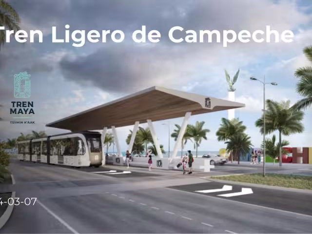 Conectará la ciudad y la estación del Tren Maya
