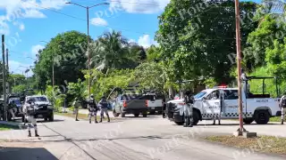 Operativo deja un posible detenido, aseguramiento de sustancias ilícitas y una vivienda en Felipe Carrillo Puerto