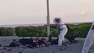 Accidente en Isla Mujeres deja a dos jóvenes fallecidos y una mujer herida