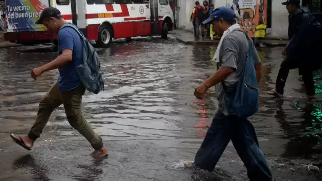 Así se vivió la lluvia en Mérida