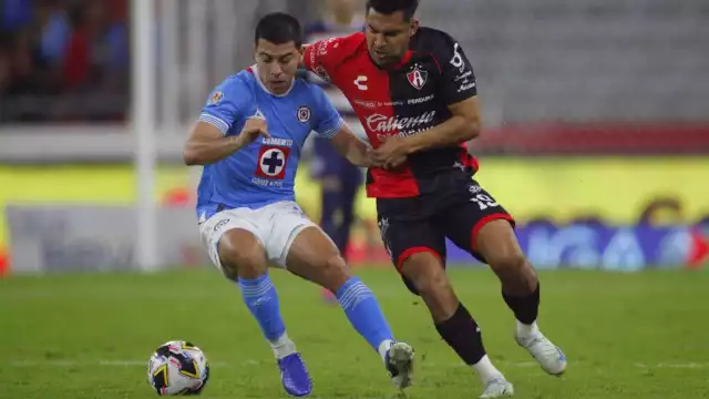 Cruz Azul y Atlas empatan 1-1 en el Clausura de la Liga MX