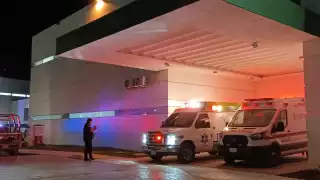 Se reportó que el herido recibió un impacto en su pierna