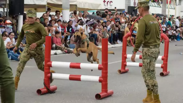 Campechanos esperan el desfile