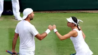 Santiago González y Giuliana Olmos;  quiénes son los mexicanos que disputarán la Final en Wimbledon 