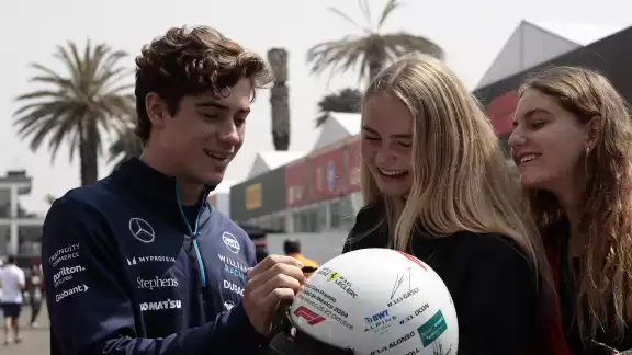 Colapinto en el GP de México lo sintió como en casa