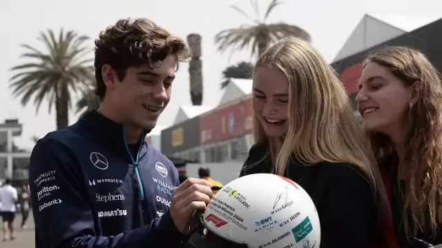 Colapinto en el GP de México lo sintió como en casa