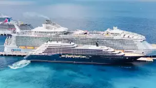 Arribo de cruceros a  Quintana Roo aumenta en las primeras semanas de enero: Apiqroo