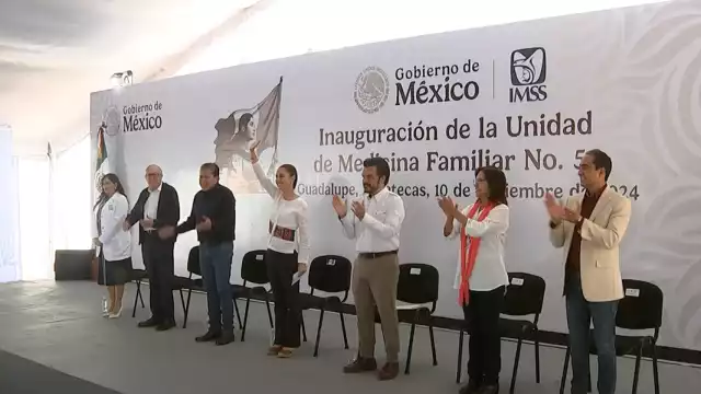 Claudia Sheinbaum encabeza la inauguración