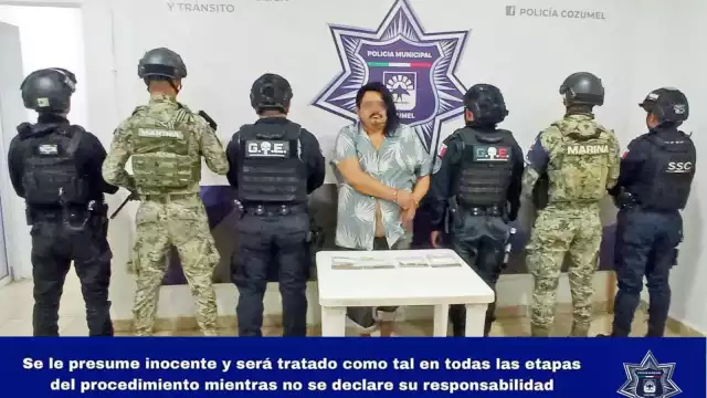 El detenido fue trasladado a las instalaciones de la cárcel preventiva