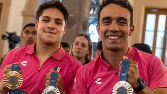 Los clavadistas de plata y bronce en París 2024 Los clavadistas de plata y bronce en París 2024
