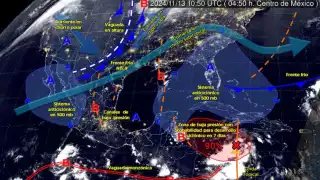 Frente Frío 9 afecta el clima en Campeche: ¿Qué se espera hoy 13 de noviembre? 