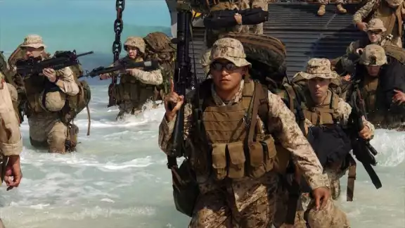 Celebran llegada del Ejército de EUA