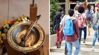 En Campeche, bendicen mochilas y útiles escolares 