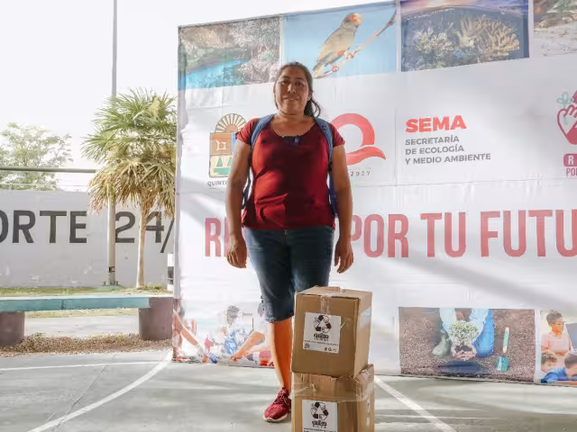 “Recicla Por Tu Futuro" fomenta la separación de basura a cambio de una ayuda alimentaria