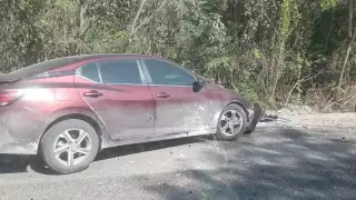 Choque en carretera federal cerca de Justicia Social termina sin heridos