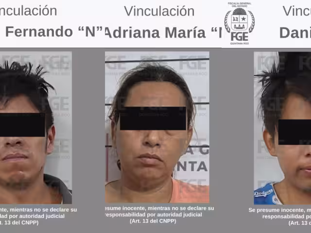 Dos hombres y una mujer son detenidos por homicidio de un hombre en Cancún