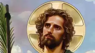 Retrato animado de San Judas Tadeo desata críticas en redes sociales