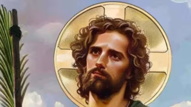 Así se ve el nuevo retrato de San Judas Tadeo