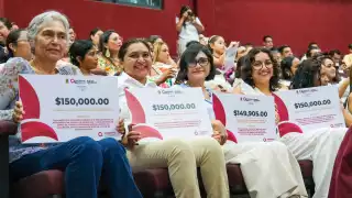 Diez proyectos de mujeres de Quintana Roo obtienen financiamiento para desarrollos en la ciencia y tecnología