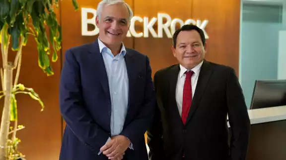 El Director Ejecutivo de BlackRock México se reunió con el gobernador Díaz Mena