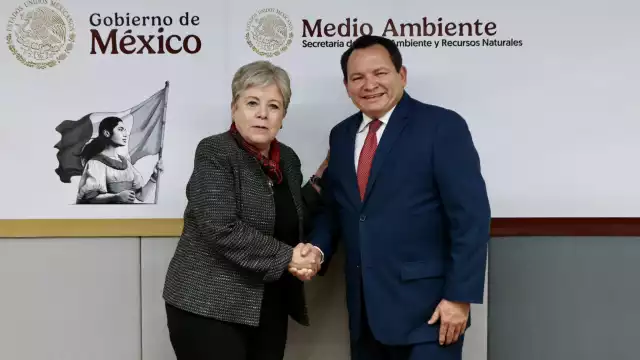 El Gobernador de Yucatán se reunió con Alicia Barcena para fortalecer medidas ambientales en el estado.