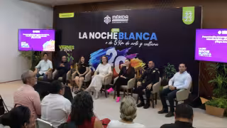 Calles de Mérida se llenarán de música y arte durante la Noche Blanca 2026