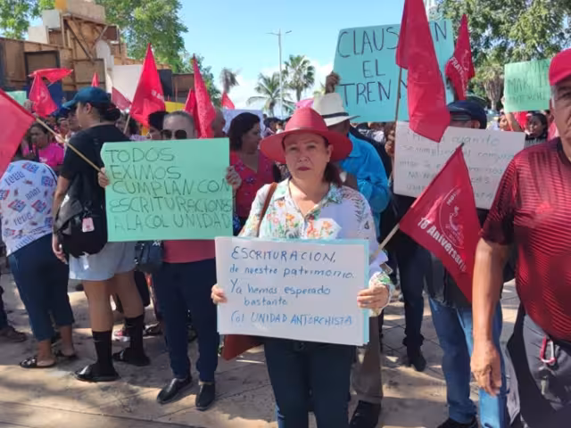 La protesta del Movimiento Antorchista Campesina alza la voz