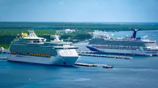 Aumenta 6.7% el arribo   de cruceros  a Cozumel