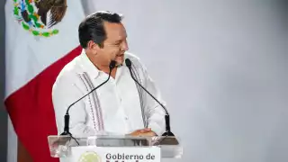 El gobernador del Estado, Joaquín Díaz Mena, descarta nuevos impuestos para los yucatecos