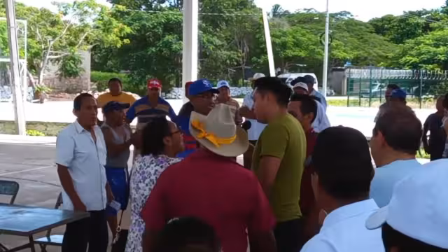 Denuncian campesinos irregularidades en su retribución por la construcción del gasoducto Cuxtal II