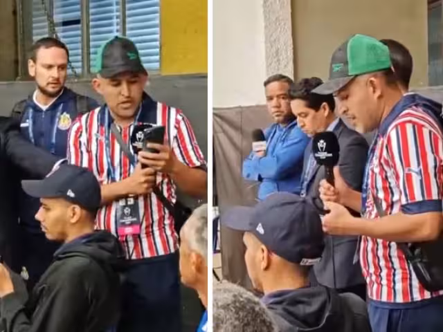 El aficionado se coló a la conferencia de Prensa