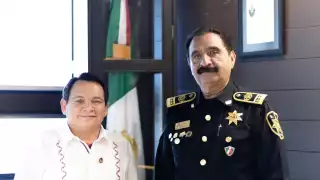 Joaquín Díaz Mena reafirma su compromiso con  la seguridad de Yucatán con un modelo que sí funciona