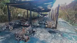 Investigaciones revelaron que se trató de un corto en una de las cuatrimotos