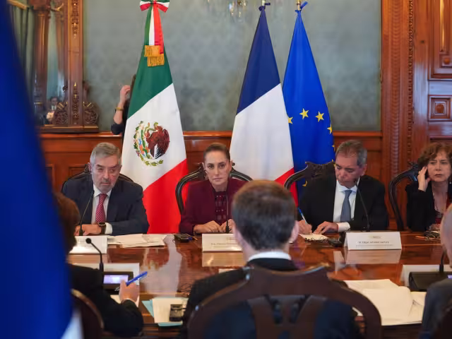 El canciller mexicano también tuvo que hacer otras labores que la presidenta.