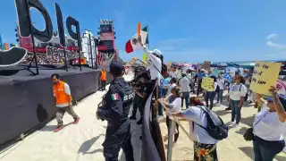 De simpatía a molestia: Cambia la percepción del movimiento magisterial en Playa del Carmen