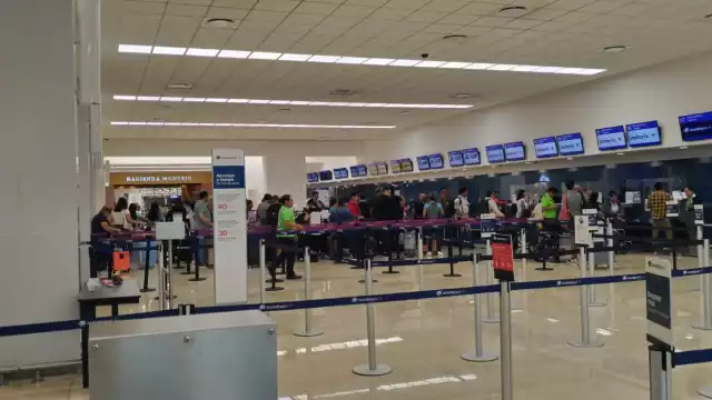United reprogramó el vuelo para varias horas después