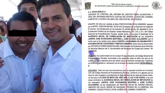 Escándalo jurídico: exservidor público enfrentará audiencia por exhumación ilegal