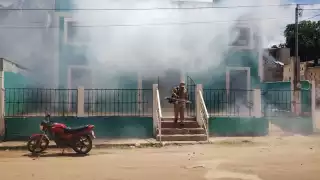 Completan fumigación contra el dengue en la capital de Campeche