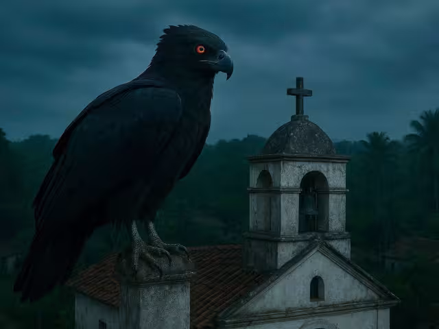 Se cree que la enorme ave aún ronda la zona durante las noches más oscuras