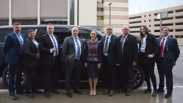 La presidenta pidió en nombre de México hacer un llamado a la paz en el Mundo.