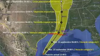 Tormenta Tropical Francine podría intensificarse a Huracán en el Golfo de México